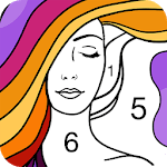 Fun Coloring - Color By Number Paint Happy & Relax icon