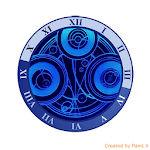 GALLIFREY SEAL CLOCK WIDGET icon