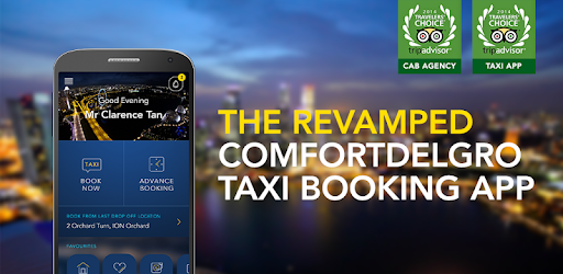 ComfortDelGro Taxi Booking App pc screenshot
