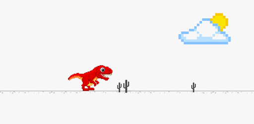 Dinosaur Jumping Chrome pc screenshot