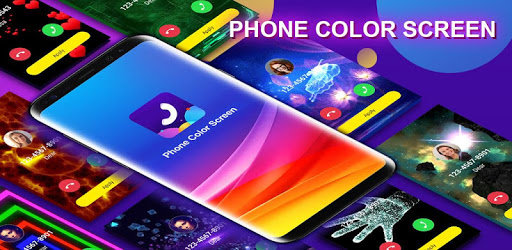 Phone Color Screen - Colorful Call Flash Themes pc screenshot