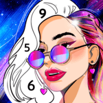 Color123 - paint by number, color by number icon