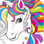 Unicorn Coloring Book : Kawaii Cute Coloring Book icon