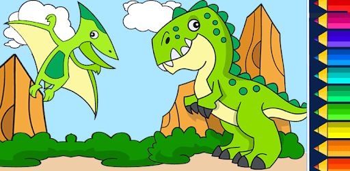 Dino Coloring Game pc screenshot