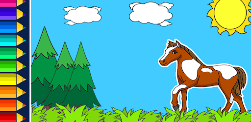 Horse Coloring Book pc screenshot