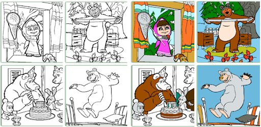 Coloring Book For Maisha and Bears pc screenshot Coloring Book For Maisha and Bears pc screenshot