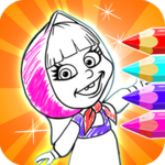 Coloring Book For Maisha and Bears icon