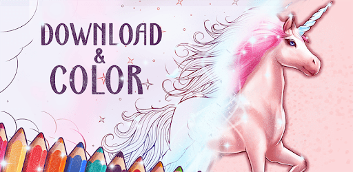 Animated Glitter Coloring Book - Unicorn pc screenshot Animated Glitter Coloring Book - Unicorn pc screenshot