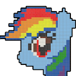Colorito: Sparkles Pixel Art & pixel coloring book icon