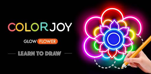 Learn To Draw Glow Flower pc screenshot Learn To Draw Glow Flower pc screenshot