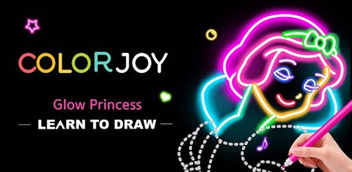 Learn To Draw Glow Princess pc screenshot