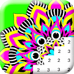 Paint Mandala: Color By Number icon