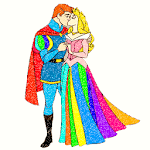 Princess Glitter Color by number : Adult Pixel Art icon