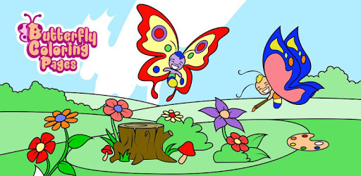 Butterfly Coloring Pages pc screenshot Butterfly Coloring Pages pc screenshot