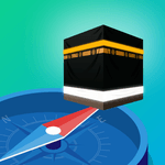 Qibla Finder, Prayer Times, Azan, Tasbeeh Counter icon
