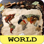 World recipes with photo offline icon
