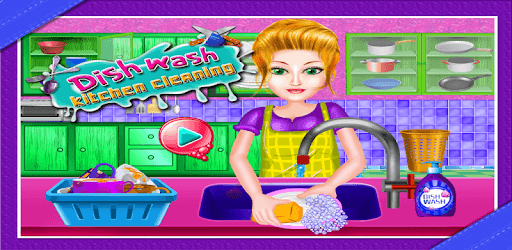 Dish Wash Kitchen Cleaning - Game for Girls pc screenshot Dish Wash Kitchen Cleaning - Game for Girls pc screenshot