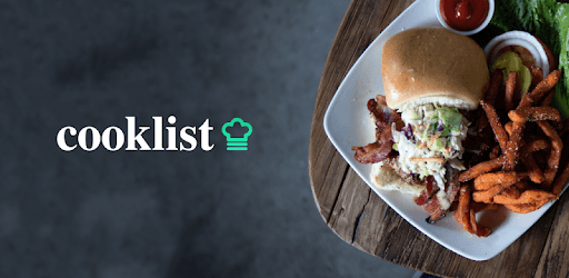 Cooklist pc screenshot