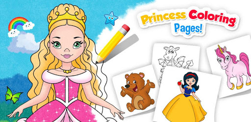 Little Princess Coloring Kids Book - Girls Games! pc screenshot