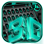 3D Black Tech Keyboard Theme for pc icon 3D Black Tech Keyboard Theme for pc icon