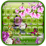 3D Flower Garden Keyboard Theme icon