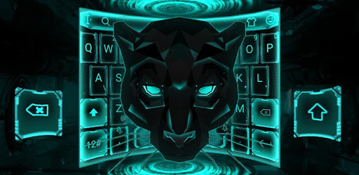 Black Tech Leopard Keyboard Theme pc screenshot Black Tech Leopard Keyboard Theme pc screenshot