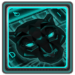 Black Tech Leopard Keyboard Theme icon