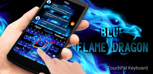 Blue Flame Dragon Keyboard pc screenshot Blue Flame Dragon Keyboard pc screenshot