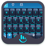 Blue Science Keyboard Theme for pc icon
