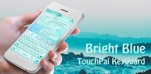 TouchPal Bright Blue Theme pc screenshot