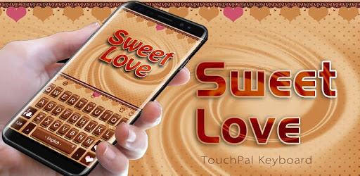 Sweet Love Brown Heart Cake Keyboard Theme pc screenshot Sweet Love Brown Heart Cake Keyboard Theme pc screenshot