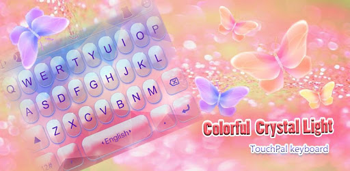 Colorful Crystal Light Keyboard Theme pc screenshot Colorful Crystal Light Keyboard Theme pc screenshot