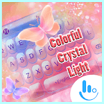 Colorful Crystal Light Keyboard Theme icon