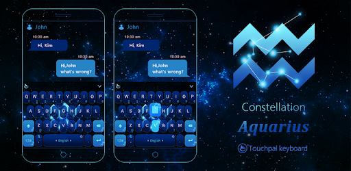 Star Aquarius Keyboard Theme pc screenshot Star Aquarius Keyboard Theme pc screenshot