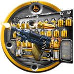 Metal Cool Gun Keyboard Theme for pc icon Metal Cool Gun Keyboard Theme for pc icon