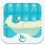 Polar Bear Penguin Keyboard icon