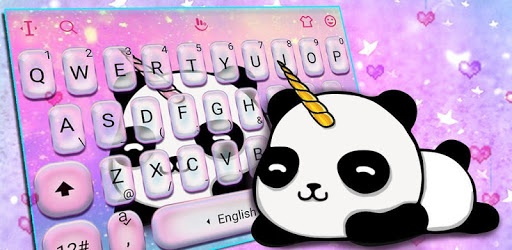 Cute Panda Unicorn Keyboard Theme pc screenshot Cute Panda Unicorn Keyboard Theme pc screenshot