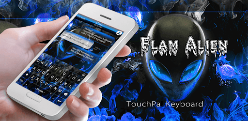Flame Alien Keyboard Theme pc screenshot Flame Alien Keyboard Theme pc screenshot
