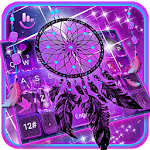 Purple Galaxy Dream Catcher Keyboard Theme icon