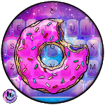 Galaxy Donut Keyboard Theme icon