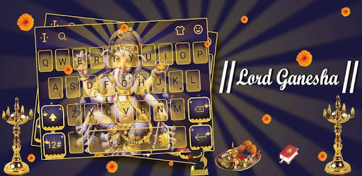 Hinduism Lord Ganesha Chaturth Keyboard theme 2018 pc screenshot Hinduism Lord Ganesha Chaturth Keyboard theme 2018 pc screenshot