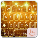 Gold Stars Keyboard Theme icon