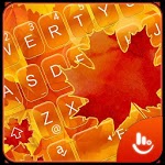 Golden Autumn Keyboard Theme icon