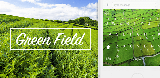 Green Field Keyboard Theme pc screenshot Green Field Keyboard Theme pc screenshot