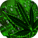 Green Rasta Weed Keyboard Theme icon