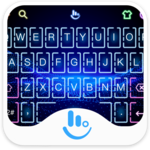 Neon Hologram Keyboard Theme icon