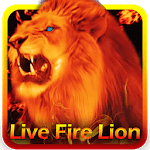 Live Fire Lion Keyboard Theme icon