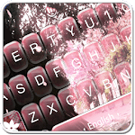 Live 3D Pink Cherry Blossom Rain Keyboard Theme icon