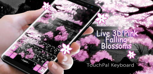 Pink Falling Blossoms Keyboard Theme for PC - How to Install on Windows ...