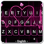 Live Red Heart Keyboard Theme icon